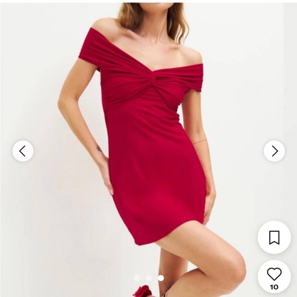 Reformation Scarlet Red Dress